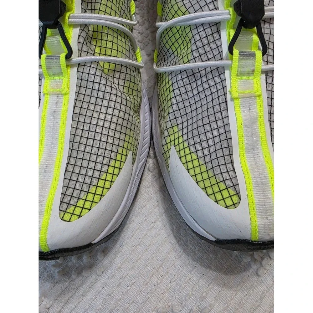 The North Face Men's Athletic Sneakers - White & Neon Yellow Size 12